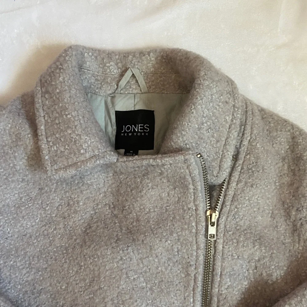 Jones New York GrayTeddy Jacket